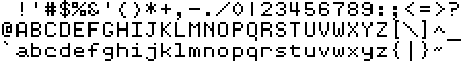 Dottie font