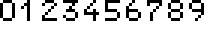 Sega barcode numerals